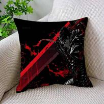 Berserk Guts Hot Anime Personalized Pillow Cover Kids Bedroom Wild Party Decor Pillowcase Kid Birthday Shower Gift 30x30cm