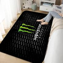 M-MonsterES-Fashion-E-Energys Room Mats Anti-slip Absorb Water Long Strip Cushion Bedroon Mat Household Carpets 40cm x 60cm gray