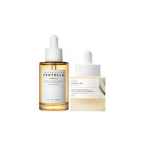 SKIN1004 2Pcs Ampoule Set,55ml Centella Serum+30ml Retinol Microneedle Serum,Anti-Aging Soothing Facial Kit