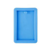 Epoxy Resin Luggage Label Pendant Silicone Mould DIY Crafts Jewelry Making Tools 1 mėlyna