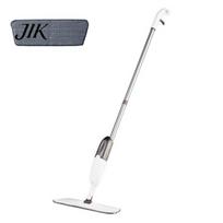 Refillable Bottle Spray Mop with Dual Functionality Wet Dry Cleaning Integrated Versatile Floor Tool Sprayer Technology Hardwood Mess-free Mopping 40cm 1pc gray