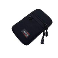 High-capacity Single/Double Layer Waist Fanny Pack Fanny Waist Pack Mobile Phone Bags Belt Bag green-Single layer