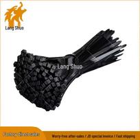 Langshuo Extra Thick Self-Locking Nylon Cable Ties juoda spalva