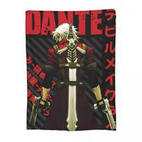 Devil-May Crys Dante Sparda Mesti pledas sofai Minkštas pūkuotas pliušinis pledas Įvairių dydžių visiems sezonams 130x150cm