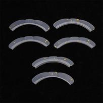 3 Pair Lash Lift Silicone Pads Flash Bow Eyelash Perm 3D Curler Eye Patches Applicator Tools Eyelashes Extension Accessories one size