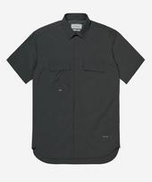 Nod Labs Sonari Oversized Short Sleeve Outdoor Shirt_Dark Gray Dark Gray/001