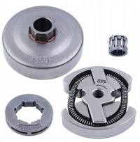 Clutch Drum Partner 350 351 370 371 + Clutch + Bearing + Sprocket Ger