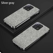 Prabangus gradiento blizgus padengtas dėklas, skirtas Xiaomi Mi 14 13 Pro 12 11 Lite 11T Redmi Note 12 Pro 12S 11 11S silikoninis galinis dangtelis Xiaomi Mi 11 pilka