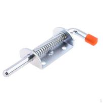 Užrakto statinės skląstis su rankena Heavy Duty – sidabrinė ir raudona, 145mmx10mm