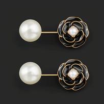 2Pcs Fashionable and Elegant Flower Brooch, Suitable for Shirts, Skirts Fixed, Waistband Closed, Collar Anti-light juoda