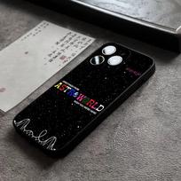 C-Cactus J-Jack Travis Scott Phone Case For 17 Pro Max For Iphone 14 16 Pro Max 12 15 11 13 Pro Xr X Xs 8 7 Plus Back Cover iPhone15 ProMax gray