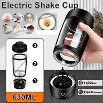 Electric Blender Cup Portable Blender Cup Milk Powder Protein Powder Blender Automatic Shaker Cup Home Travel Outdoor Sports Gym 601-700ml balta