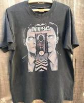 Twin Peaks Shirt Twin Peaks Charcoal Clssic Style Tshirt Unisex S5XL Unisex T-Shirt XL black