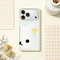 Crystal My Melody KT Cat iPhone 15/16/17 Pro Max Anti-Fall Case iPhone 17 Pro Max
