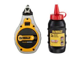Linijų žymėjimo kreida rinkinys DeWalt DWHT48335RC-0; 30 m; 1 mm; 6:1