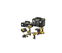 Akumuliatorinių įrankių rinkinys DeWalt DCK428P3T-QW; 18 V; 330 ft-lbs; 3x5,0 Ah akum.