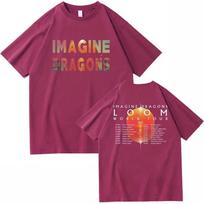 Imagine Dragons 2025 Tour Fan Inspired Tshirt Loom World Concert Gift Tee S