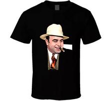 American Gangster Mafia Al Capone Retro Movie Fan T Shirt Tee Gift New S