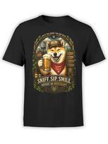 Hoppy Tails Craft Beer Shiba Inu Tshirt Unisex S
