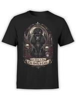 Goth Glam Poodle Tshirt Unisex S