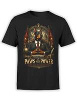 Paws With Power Doberunisex Tshirt Unisex S