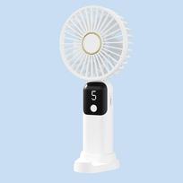 A Folding Handheld USB Fan That Is Compact and Portable. Mini Digital Turbine Fan for Use in A Dormitory, Office Desk.
