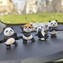 Animacinis filmas Kung Fu Panda Automobilio apdaila Populiarūs žaislai Suvenyras Fėja Sodas Miniatiūros Veiksmo figūrėlės Darbastalio namų dekoras