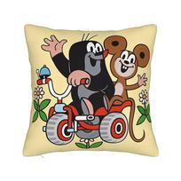 The Little Mole Krtek Pillow Case  Soft Pillow Cover Fashion Cushion Cover For Living Room Bed Chair 40x40cm