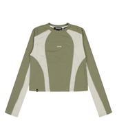 Golla W Athletic Long Sleeve Top [Khaki] Khaki/Free