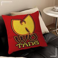 Band W-Wu LOGO Tang Clan    pillow cover sofa cushion cover home room decoration children gift 30x30cm