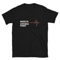 Made In Stevens Point Wisconsin Place Of Birth Hometown T-Shirt XS
