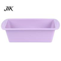 Oven-safe Silicone Mold Nonstick Bread Loaf Pan with Handles Oven Easy Release Safe Non-stick Heat-resistant Baking Tray šviesiai violetinė spalva