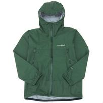 Mont-bell Raincoat Rainwear Rain Dancer Jacket Nylon 1128618 Green [Montbell] Men's (Dark (STGN)/S)