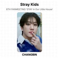 Stray Kids 6TH FANMEETING ‘STAY in Our Little House’ Official Photocard CHANGBIN