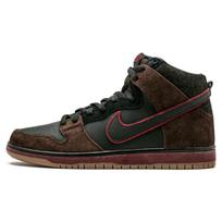 Nike Sb Dunk High Brooklyn Projects Reign In Blood Slayer 313171-013 45 juoda/raudona