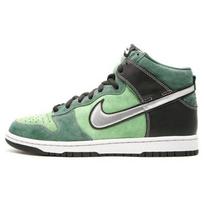 Nike Sb Dunk High Pro Brut 305050-304 44.5 žalia/sidabras