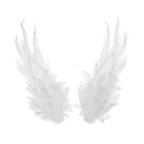 Fairy Feather Embroidery Edge Clip Cosplay Wings Hairpin Cute Wing Headdress  Women balta