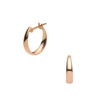 Vendome Aoyama K18PG Pink Gold Hoop Earrings AGAA1594 PG [Official]
