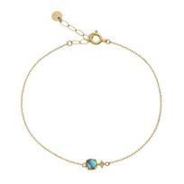 Bracelet K10 Yellow Gold Abalone Shell AJVB4117LSAP [Vendome Aoyama] [Official]