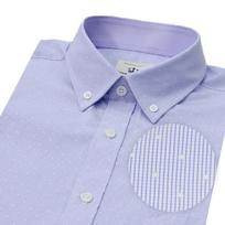 Thomas Bailey Men'S Dress Shirt Purple Check Dot Classic Fit 1Ththa4Msu116 Other Colors/105