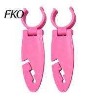 Durable Paddle Board Accessory 2/4Pcs Kayak Fixing Clip, Universal UV Resistant Clip Holder, Plastic Clamp, 2pcs rožinė raudona spalva