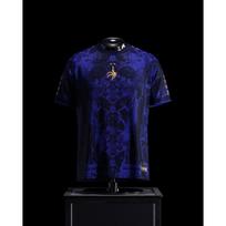 Assisting World Football Events, French Creative Concept Jersey, Summer Jersey Designed for Solo Use, 3D Printed jersey soccer S