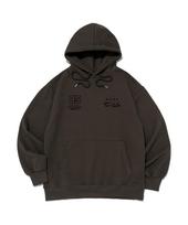 Cargo Bros Star Circle Logo Oversized Hoodie (Khaki) L (Fleece)