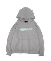 Aox Stripe Logo Hoodie(Oversize Fit) M/Grey M/M