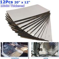 12X 50*30cm 10mm automobilio gaubto garso kilimėlis, izoliuojantis šilumos ir triukšmo izoliacijos putos