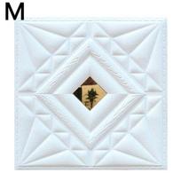 1 vnt 3D sienų lipdukas, skirtas svetainės fono plytoms, lipniam 30x30 cm namų dekoravimui M