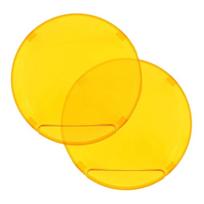 AUXBEAM 7Inch LED Driving Lights Covers Car Round Light Protective Cover High Durability Car LED Lights Cover Easy tall 2Pcs 7 Inch Amber Covers