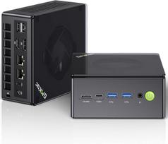 Ultimate Gaming Mini GMKtec Mini PC with AMD Ryzen7 8845HS Faster than R7 128GB DDR5 8TB SSD Expandable Oculink 2 USB Up to Windows 11 Pro with Dual juoda