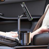Function Car Cup Holder with Phone Mount žalia