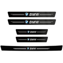 Karštas 2025 1/4/5 vnt. Automobilio durų slenksčio apdailos plokštelės Anglies pluošto lipdukai BMW X1 X2 X3 X4 X5 X6 X7 F30 F10 E28 E90 F20 E46 E60